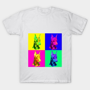 Pop Art - Doberman Pinscher T-Shirt